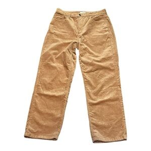 LOFT Women’s Light Rust High Waist Corduroy Grandma Core Pants